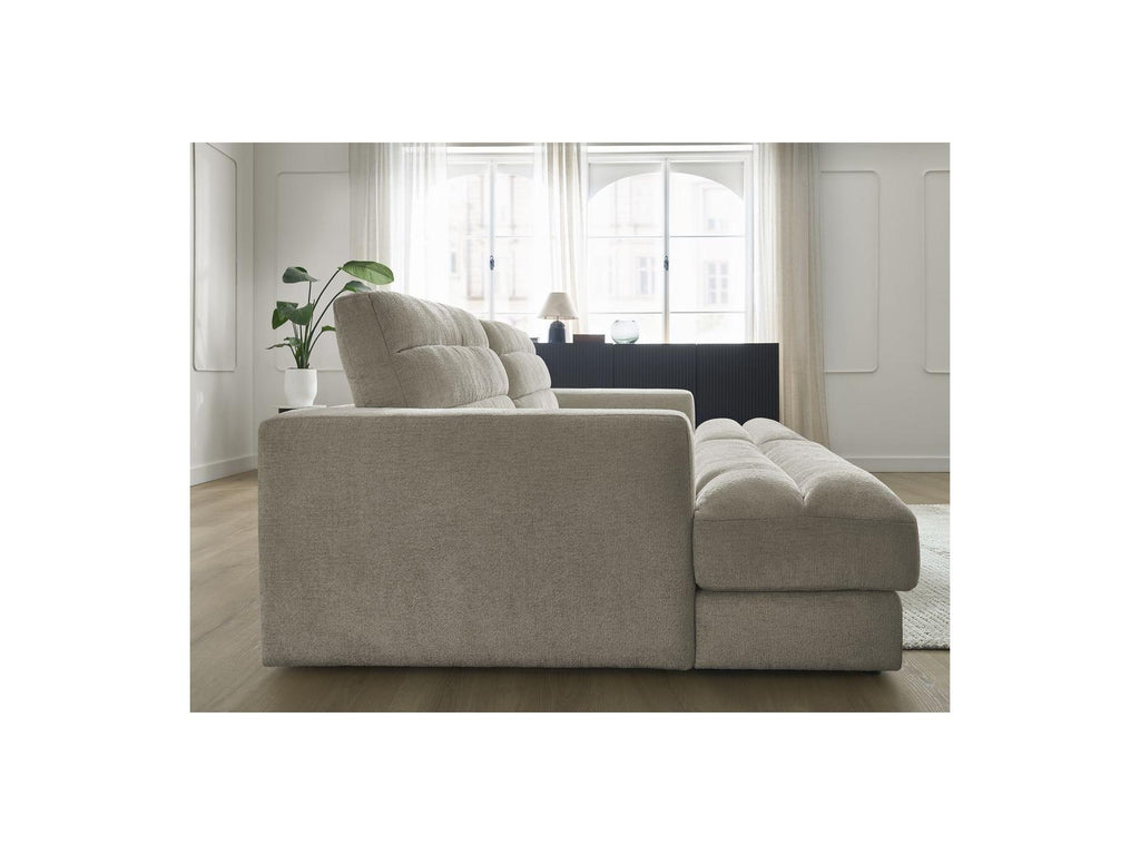 Sierra - Fixed Straight 4-Seater Deep Seat - Textured Fabric