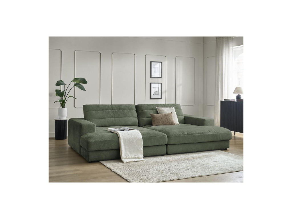 Sierra - Fixed Straight 4-Seater Deep Seat - Textured Fabric
