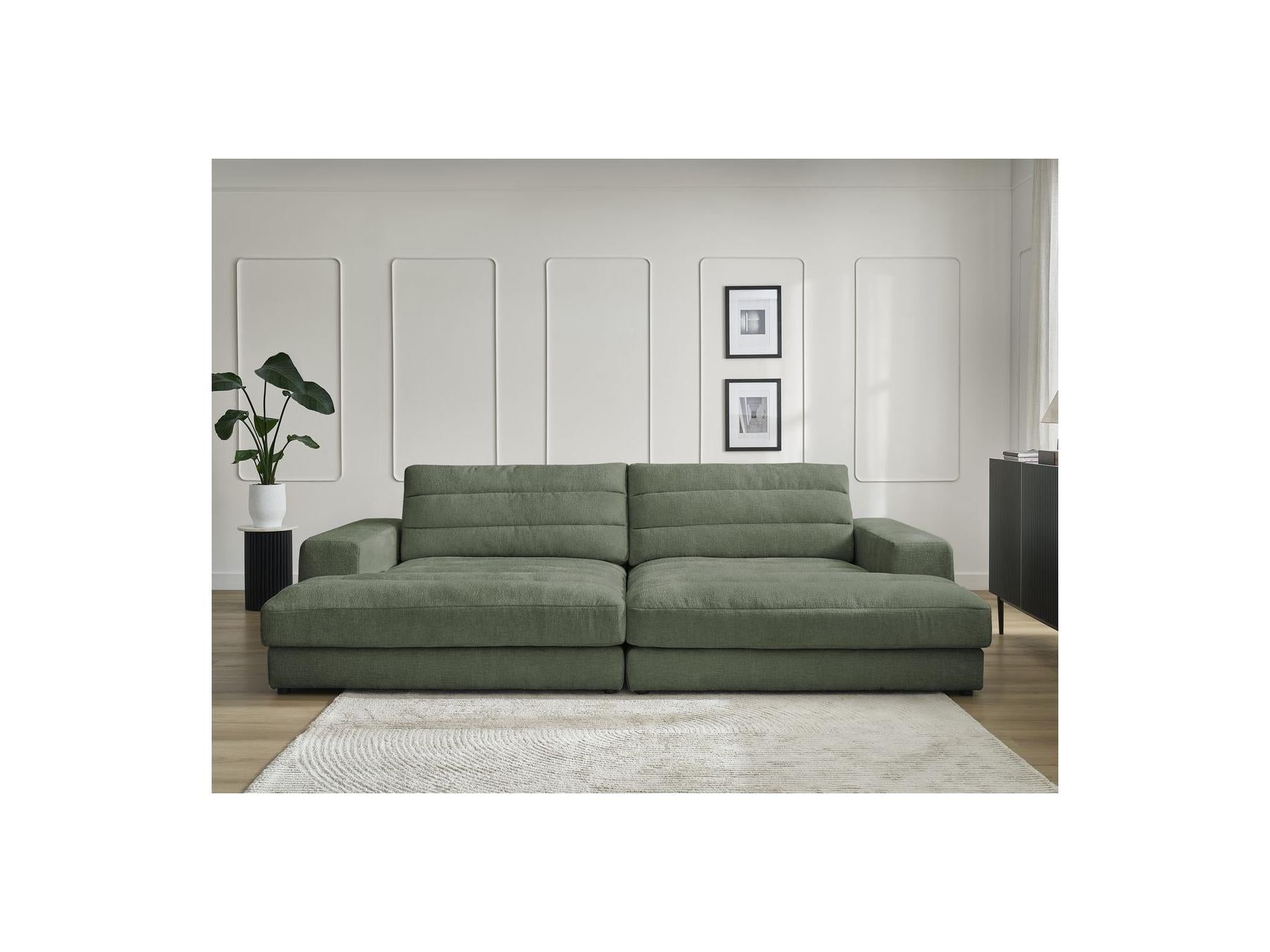 Sierra - Fixed Straight 4-Seater Deep Seat - Textured Fabric