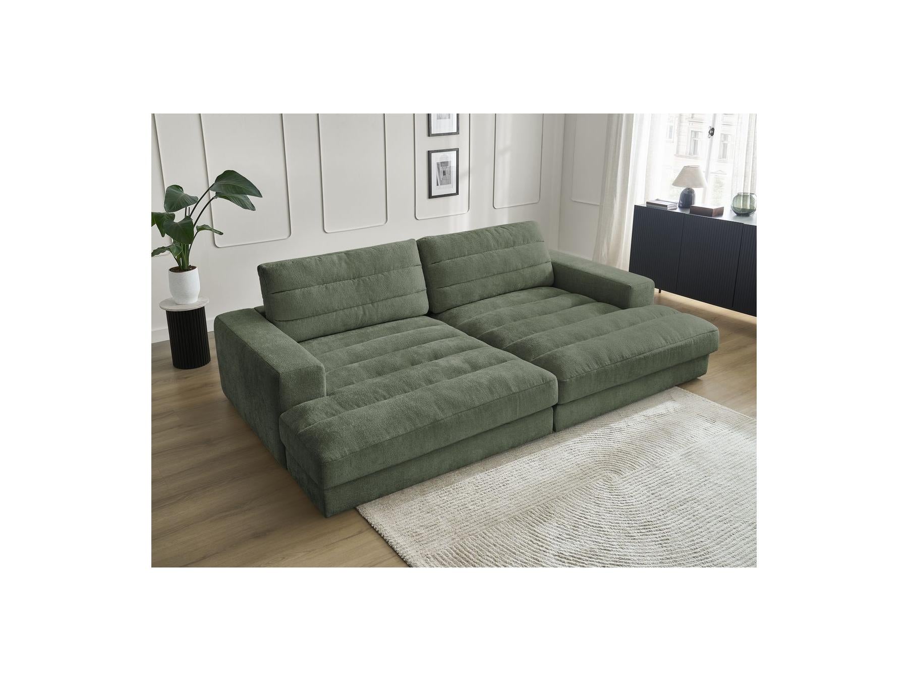 Sierra - Fixed Straight 4-Seater Deep Seat - Textured Fabric