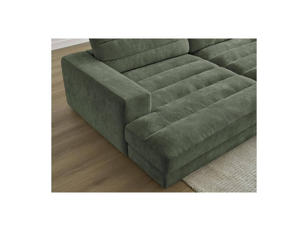 Sierra - Fixed Straight 4-Seater Deep Seat - Textured Fabric