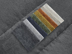 Sierra - Canapé D'Angle Fixe - Tissu Texturé - Angle Droit