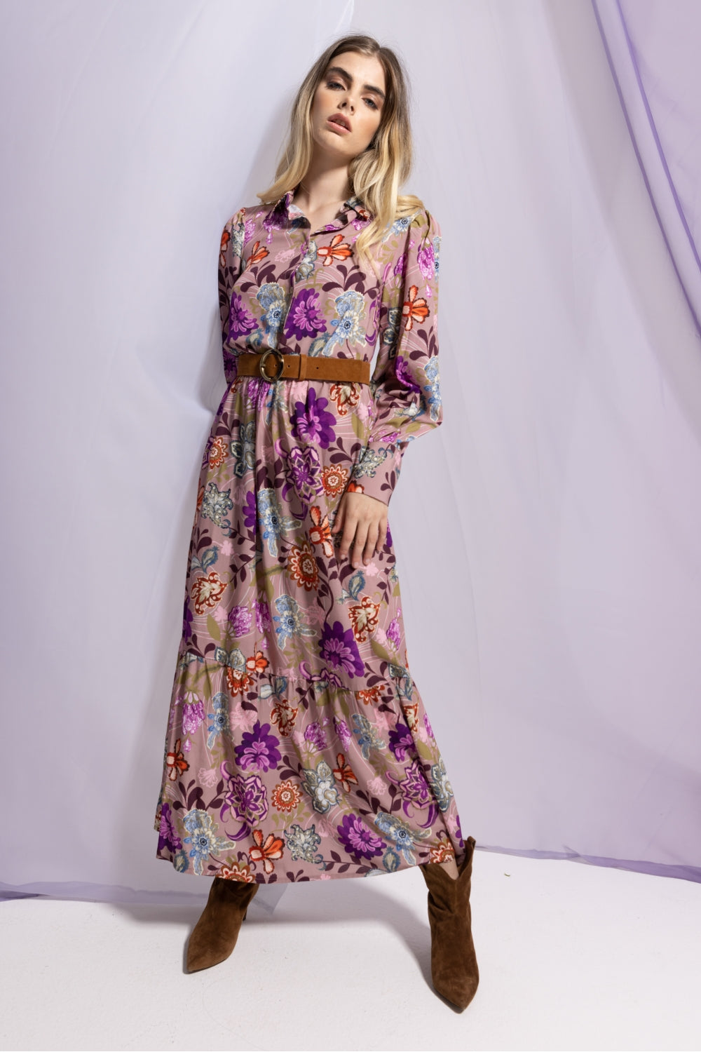 Robe Sara Red Lys - Lilas