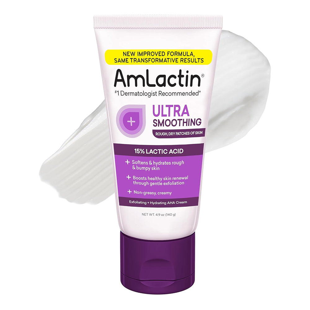 Amlactin Ultra Smoothing Intensely Hydrating Body Cream, 4.9 Oz
