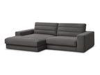 Sierra - Fixed Corner Sofa - Velvet - Left-Hand Corner