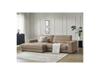 Sierra - Fixed Corner Sofa - Velvet - Left-Hand Corner