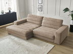 Sierra - Fixed Corner Sofa - Velvet - Left-Hand Corner