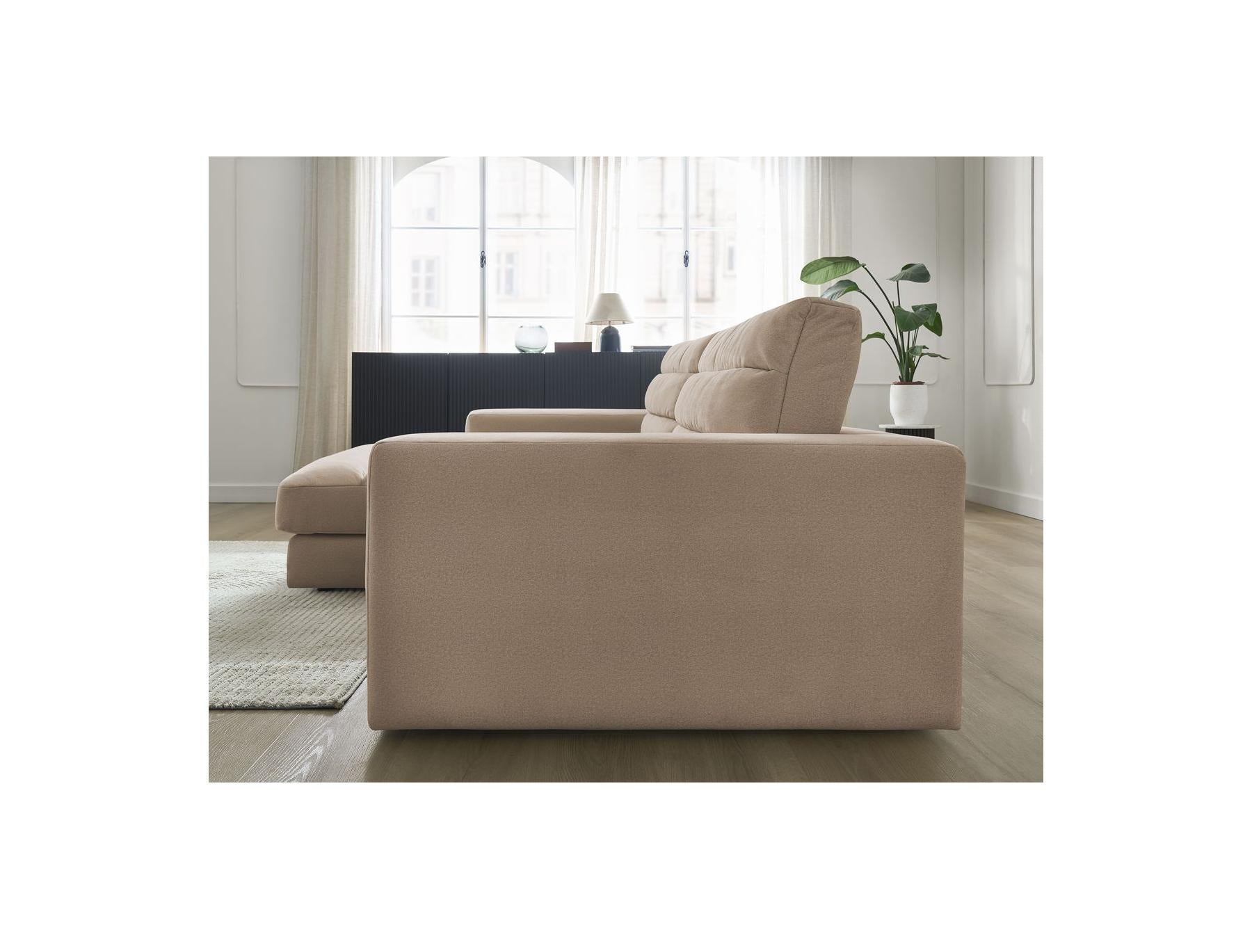 Sierra - Fixed Corner Sofa - Velvet - Left-Hand Corner