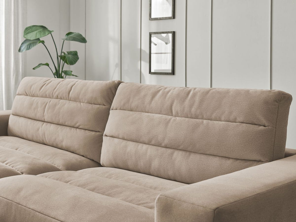 Sierra - Fixed Corner Sofa - Velvet - Left-Hand Corner