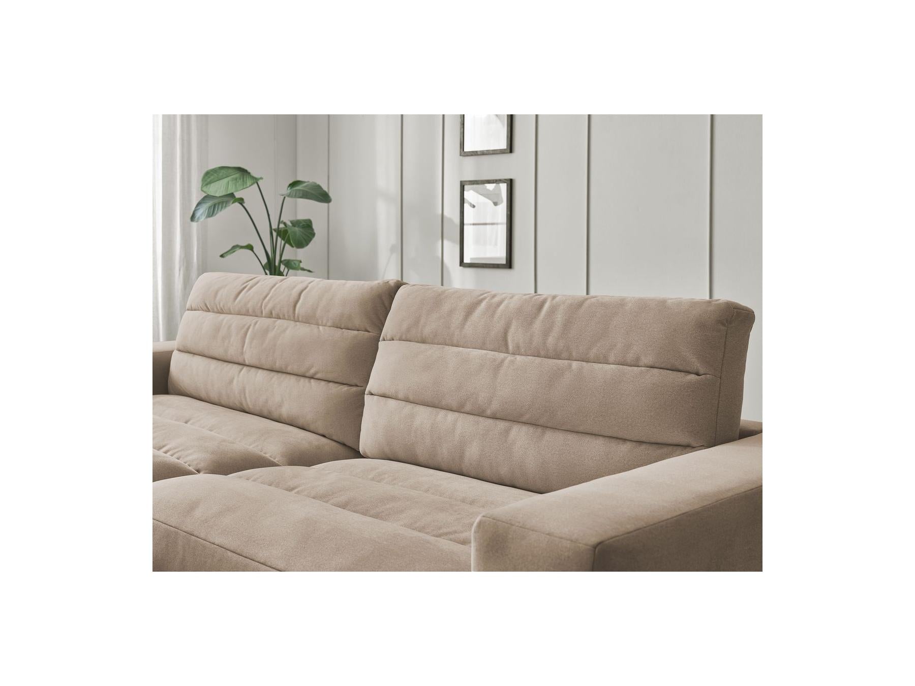 Sierra - Fixed Corner Sofa - Velvet - Left-Hand Corner
