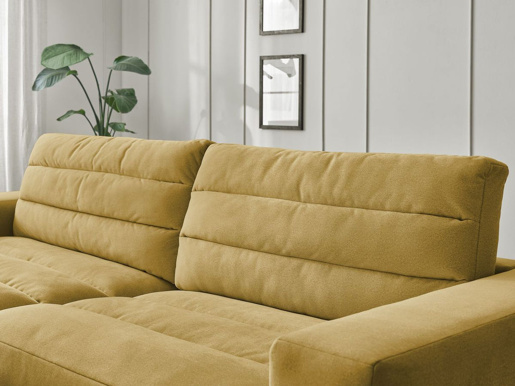 Sierra - Fixed Corner Sofa - Velvet - Left-Hand Corner