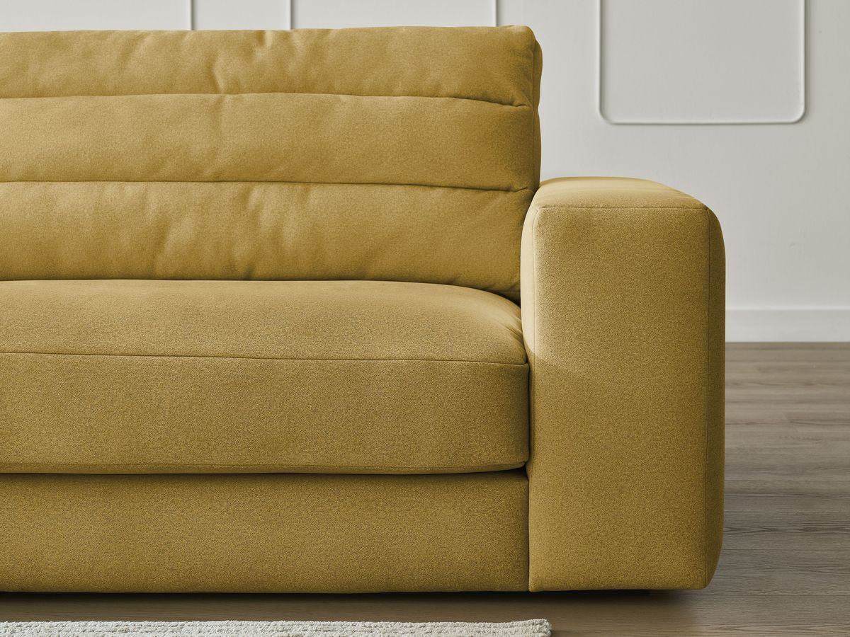 Sierra - Fixed Corner Sofa - Velvet - Left-Hand Corner