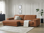 Sierra - Fixed Corner Sofa - Velvet - Left-Hand Corner