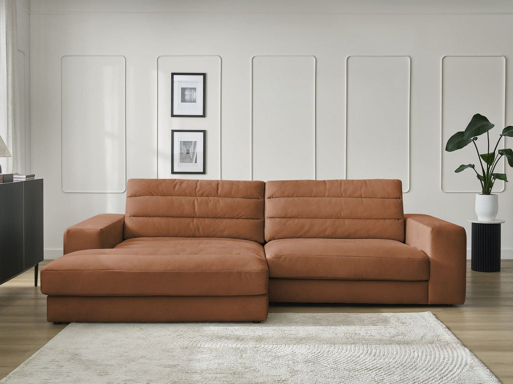 Sierra - Fixed Corner Sofa - Velvet - Left-Hand Corner