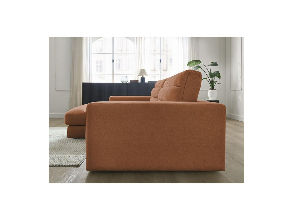 Sierra - Fixed Corner Sofa - Velvet - Left-Hand Corner