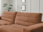 Sierra - Fixed Corner Sofa - Velvet - Left-Hand Corner