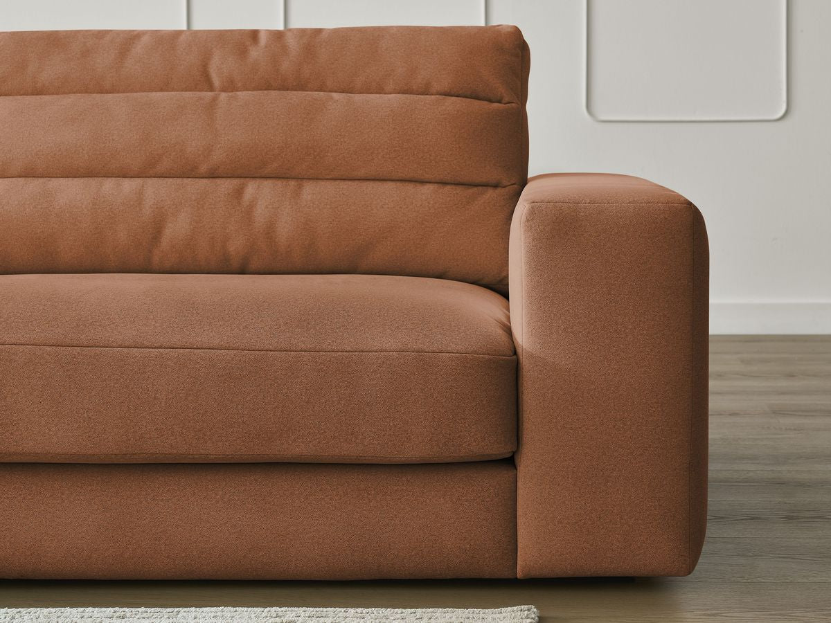 Sierra - Fixed Corner Sofa - Velvet - Left-Hand Corner