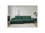 Sierra - Fixed Corner Sofa - Velvet - Left-Hand Corner