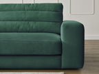 Sierra - Fixed Corner Sofa - Velvet - Left-Hand Corner