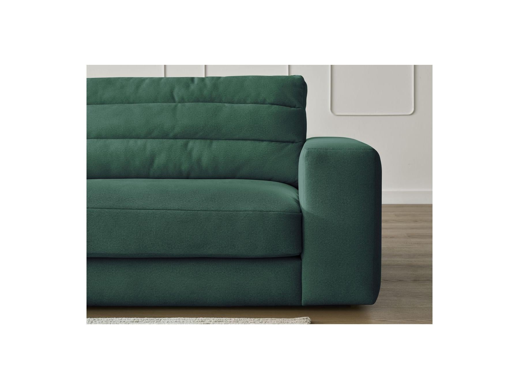 Sierra - Fixed Corner Sofa - Velvet - Left-Hand Corner