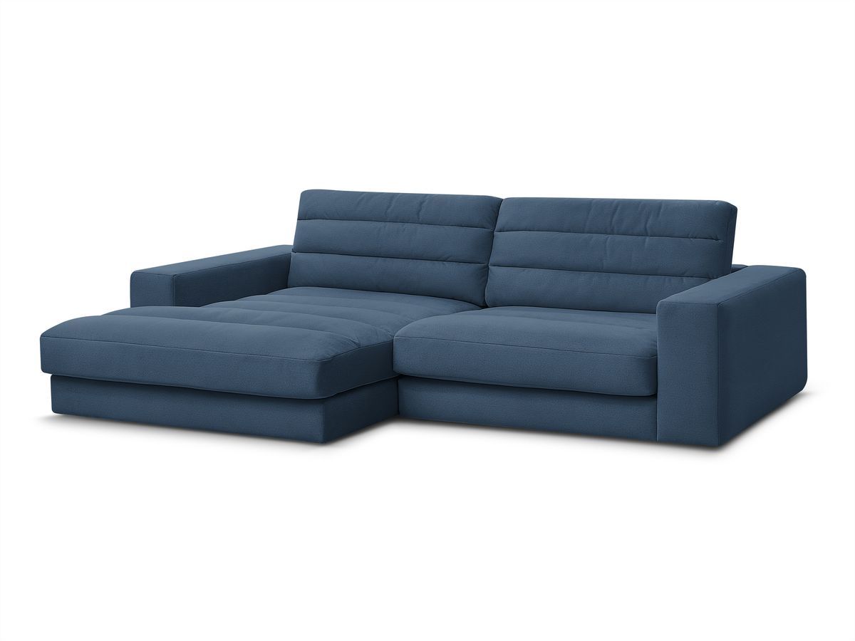Sierra - Fixed Corner Sofa - Velvet - Left-Hand Corner