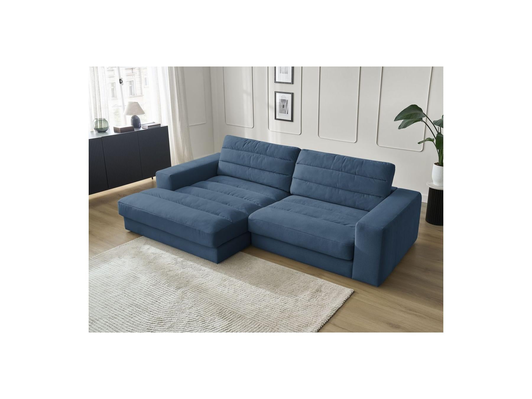 Sierra - Fixed Corner Sofa - Velvet - Left-Hand Corner