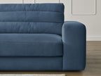 Sierra - Fixed Corner Sofa - Velvet - Left-Hand Corner
