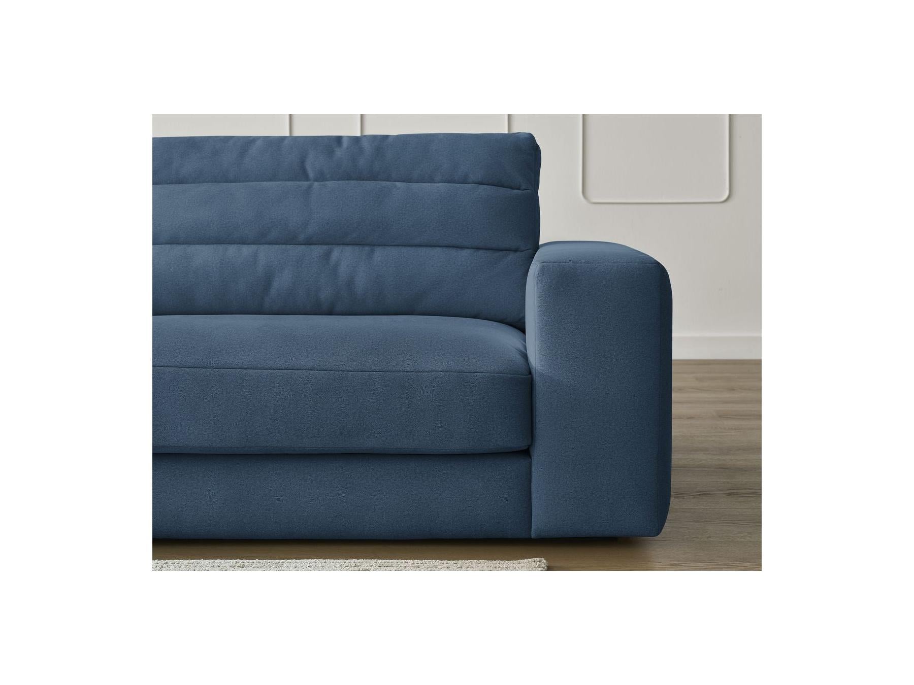 Sierra - Fixed Corner Sofa - Velvet - Left-Hand Corner