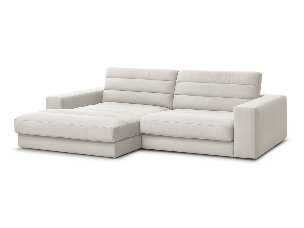 Sierra - Fixed Corner Sofa - Velvet - Left-Hand Corner