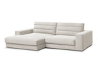 Sierra - Fixed Corner Sofa - Velvet - Left-Hand Corner