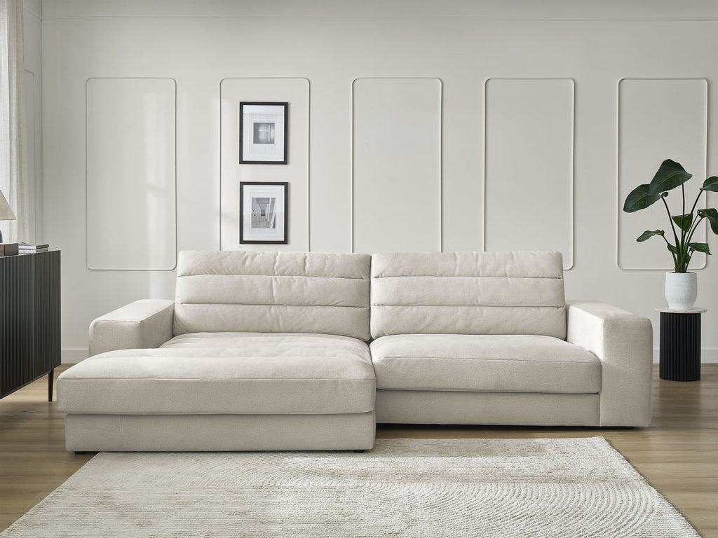 Sierra - Fixed Corner Sofa - Velvet - Left-Hand Corner