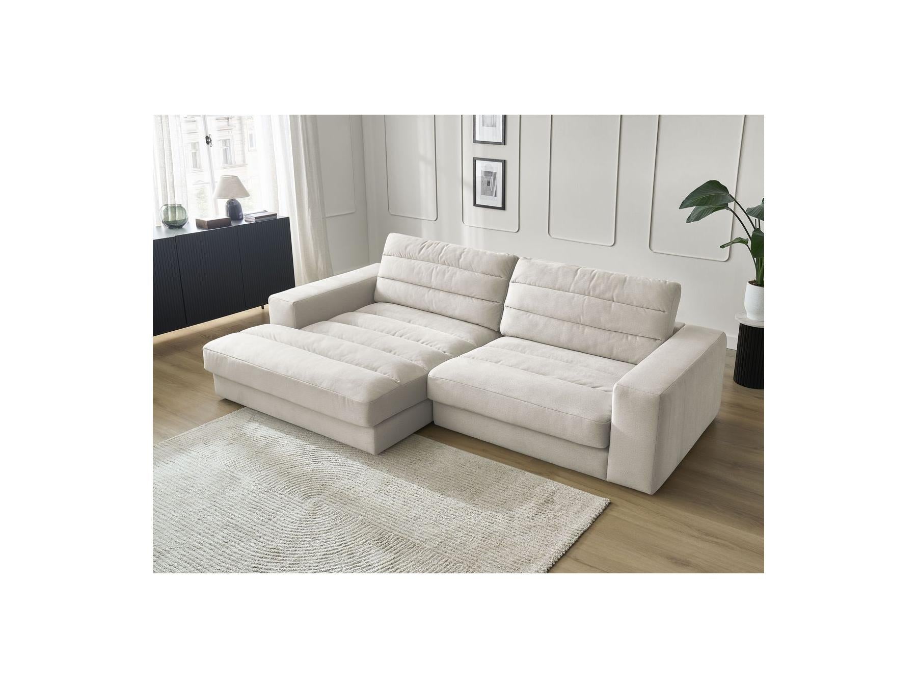 Sierra - Fixed Corner Sofa - Velvet - Left-Hand Corner