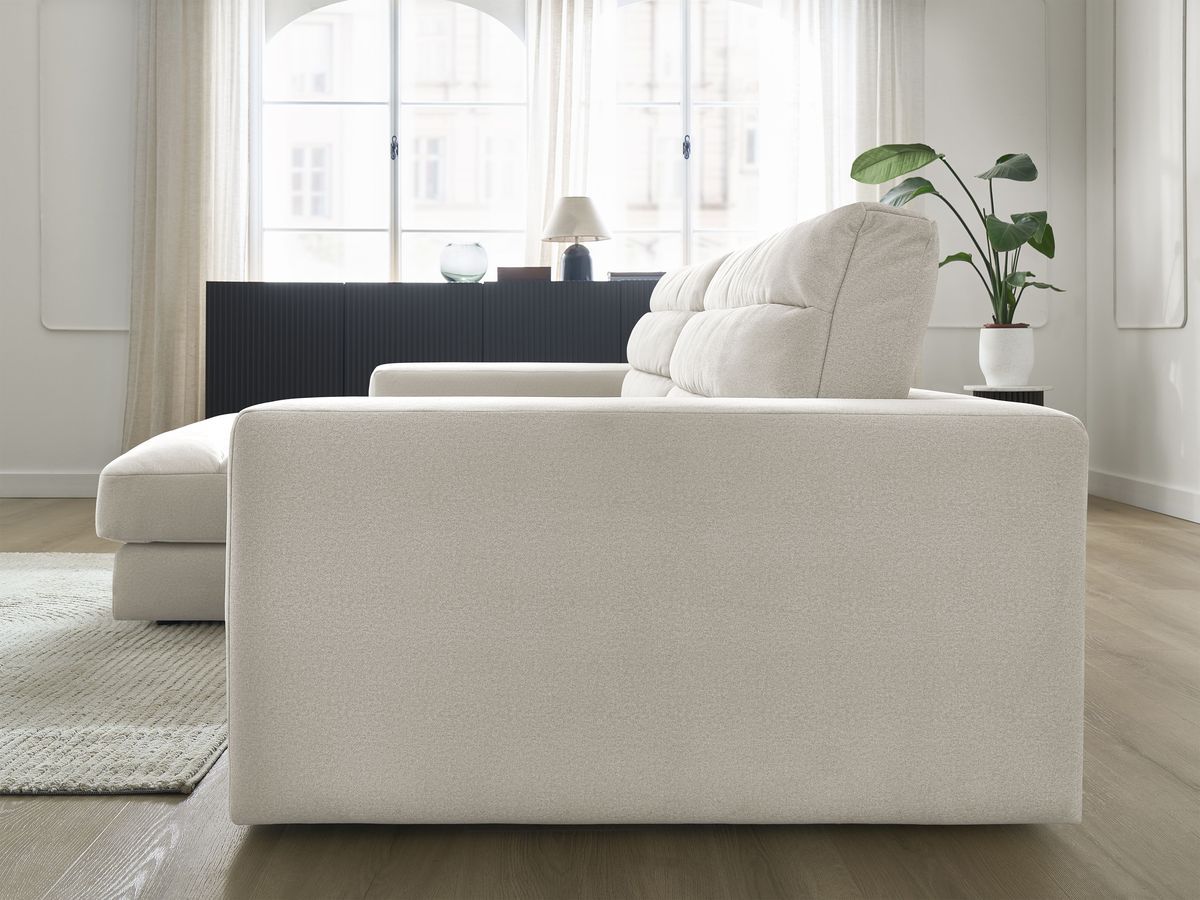 Sierra - Fixed Corner Sofa - Velvet - Left-Hand Corner