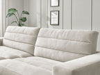 Sierra - Fixed Corner Sofa - Velvet - Left-Hand Corner