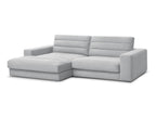 Sierra - Fixed Corner Sofa - Velvet - Left-Hand Corner