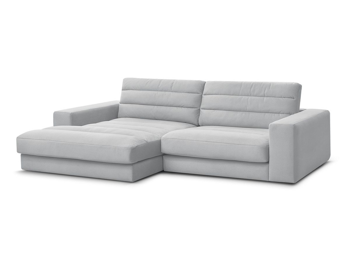 Sierra - Fixed Corner Sofa - Velvet - Left-Hand Corner