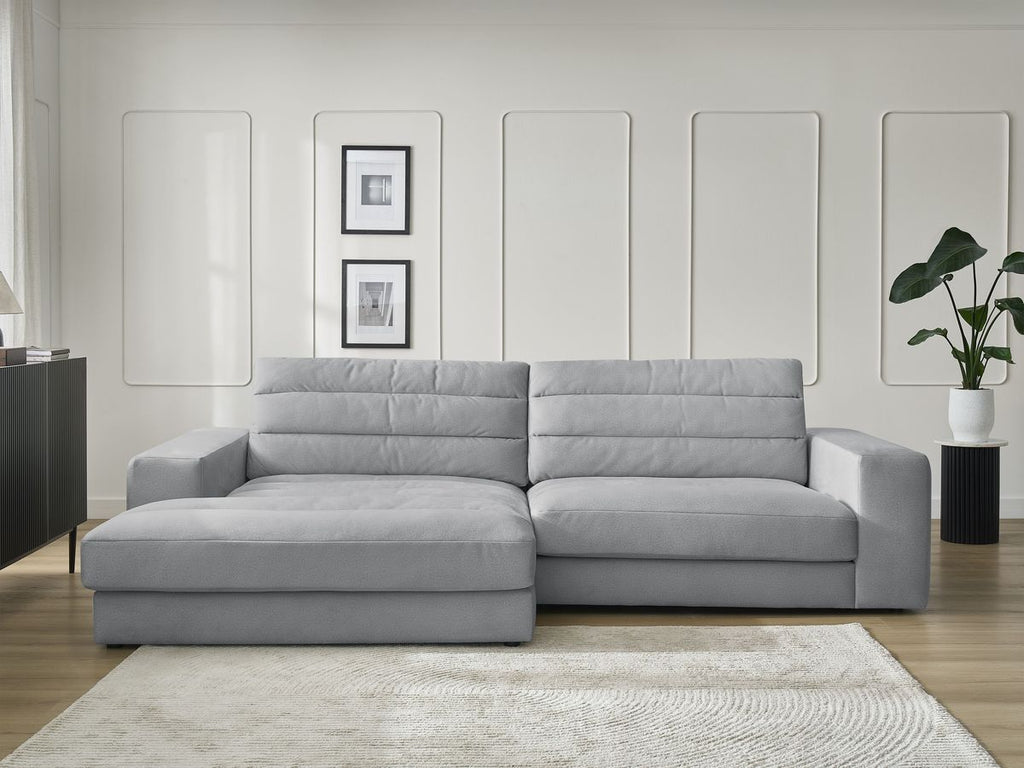Sierra - Fixed Corner Sofa - Velvet - Left-Hand Corner