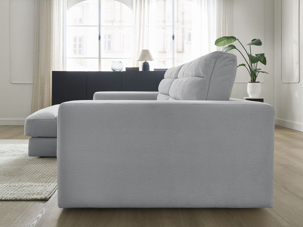 Sierra - Fixed Corner Sofa - Velvet - Left-Hand Corner
