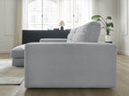Sierra - Fixed Corner Sofa - Velvet - Left-Hand Corner