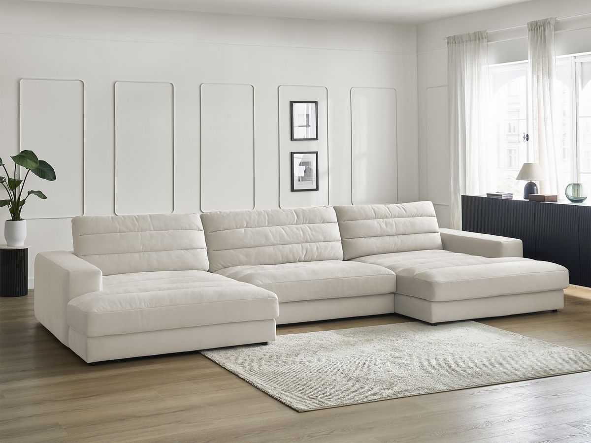 Sierra - Fixed Panoramic Sofa - Velvet