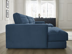 Sierra - Fixed Panoramic Sofa - Velvet