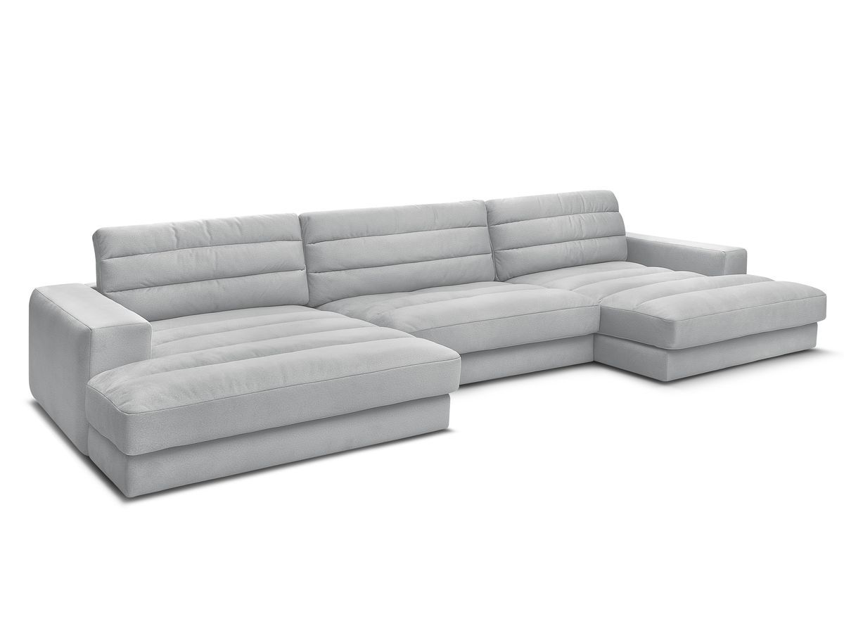 Sierra - Fixed Panoramic Sofa - Velvet