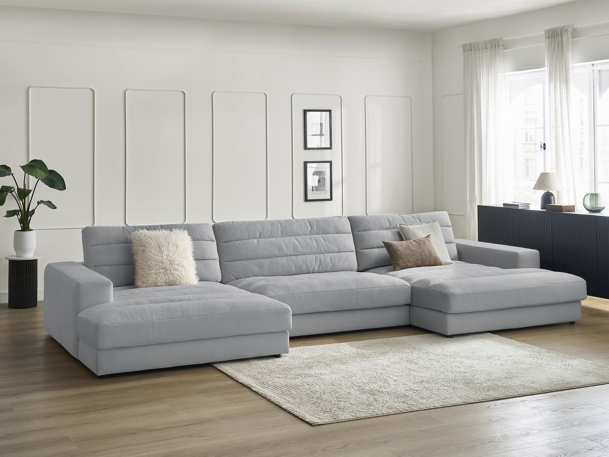 Sierra - Fixed Panoramic Sofa - Velvet