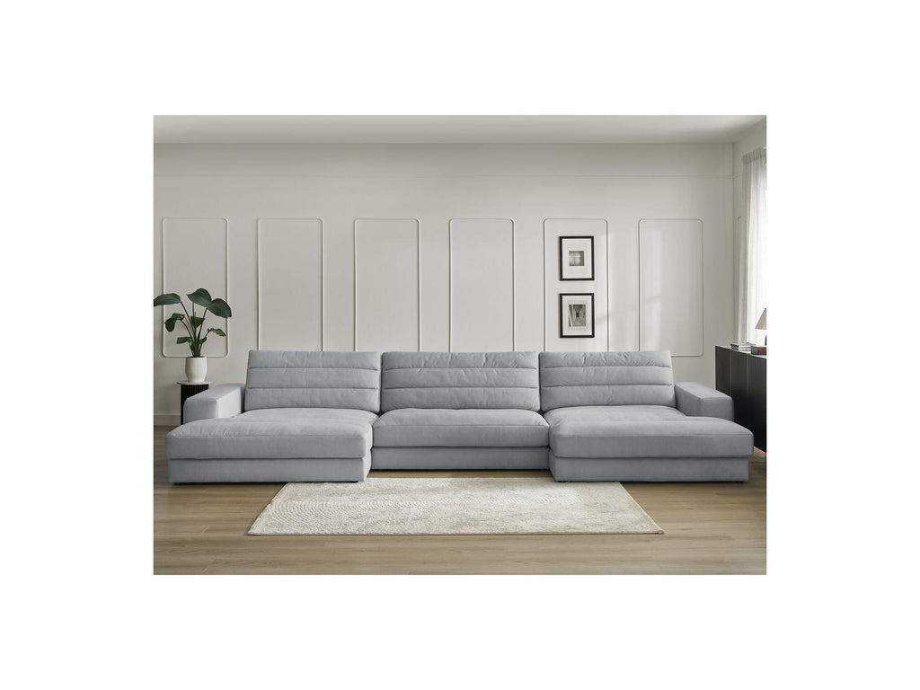 Sierra - Fixed Panoramic Sofa - Velvet