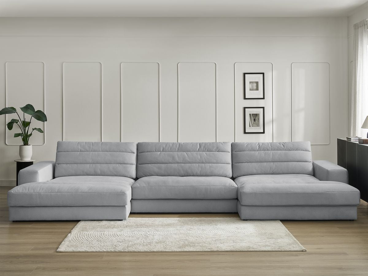 Sierra - Fixed Panoramic Sofa - Velvet