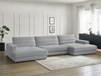Sierra - Fixed Panoramic Sofa - Velvet