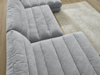 Sierra - Fixed Panoramic Sofa - Velvet