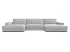Sierra - Fixed Panoramic Sofa - Velvet