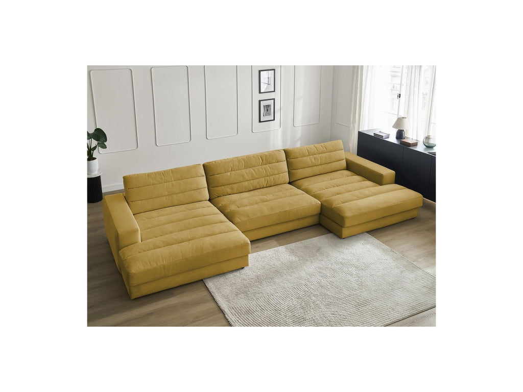 Sierra - Fixed Panoramic Sofa - Velvet