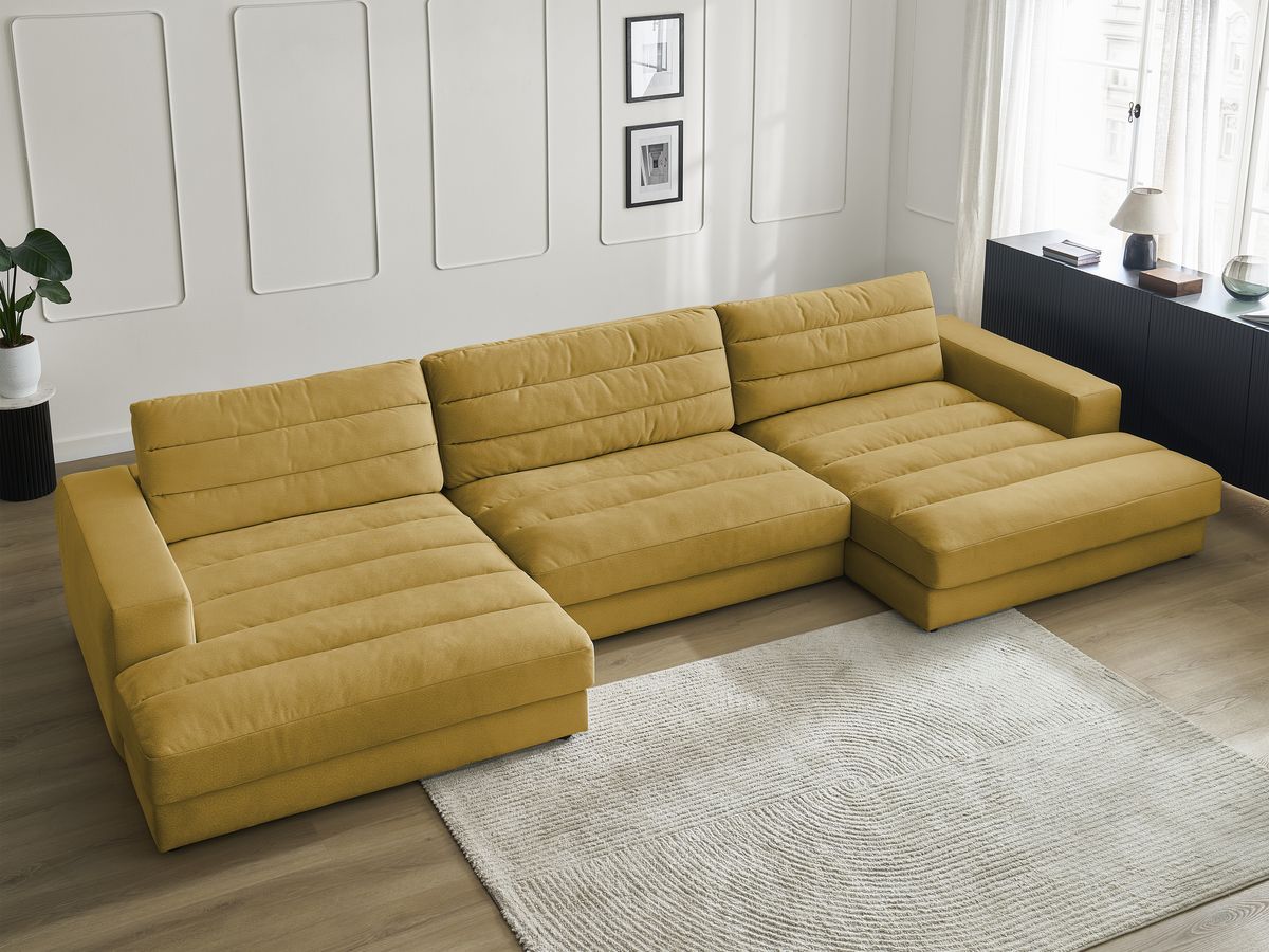 Sierra - Fixed Panoramic Sofa - Velvet